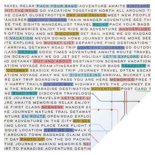 Transit Paper by Recollections™, 12" x 12"
